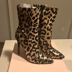 Stunning Leopard Booties